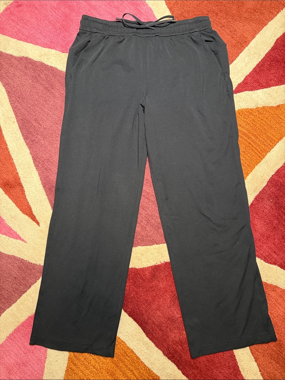 Lululemon Soft Jersey Straight-Leg Mid-Rise Pant Size 8